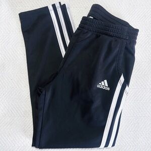 Adidas Kids Track Pants Boys Girls Unisex 7 Black